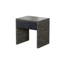 Dark stone kárpitozott 1 fiókos éjjeliszekrény 50x50x40 cm Dark stone kárpitozott 1 fiókos éjjeliszekrény 50x50x40 cm