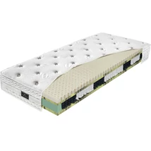 Táskarugós matrac 90x200 – kétoldalas, félkemény – Materasso Hybrid Herbal