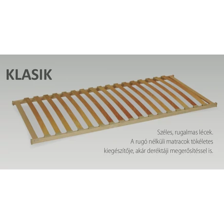 Klasik rugalmas ágyrács 90x200