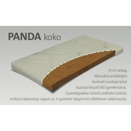 Panda Koko matrac 90x200