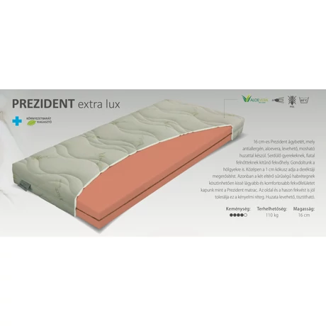 Prezident Extra Lux 16 matrac 140x200